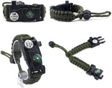 Paracord Överlevnadsarmband Grön - iPhoneCase.se