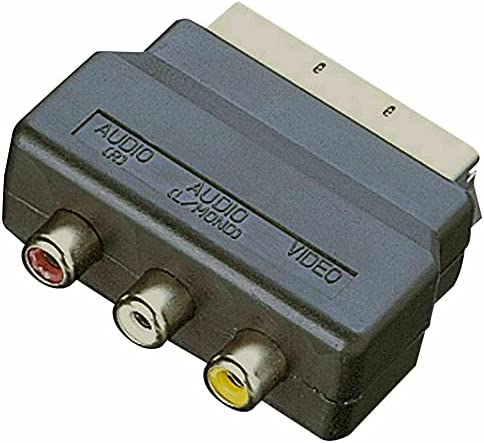 RGB scart-plugg hane till 3 RCA hona A/V-adapter omvandlare för TV DVD VCRs - iPhoneCase.se