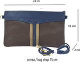 Liten svart axelväska för kvinnor väska plånbok Crossbody rem Hänglås - iPhoneCase.se