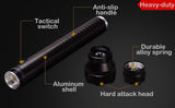 Tattu D3 LED l Superstark ficklampa vattentät IPX65 2-cells - iPhoneCase.se